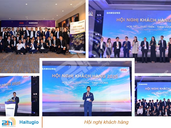 Hội nghị cuối năm là cơ hội để doanh nghiệp "ghi điểm" trong mắt khách hàng hội nghị khách hàng cuối năm