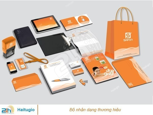 Hai Tư Giờ thiết kế bộ nhận diện thương hiệu