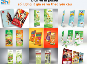 Dịch vụ in poster số lượng ít giá rẻ và theo yêu cầu