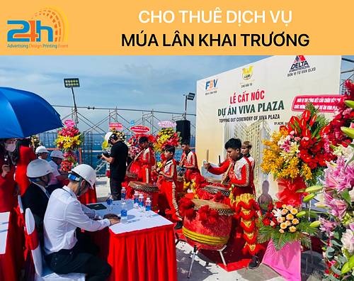 Cho thuê dịch vụ múa lân khai trương TPHCM giá tốt số 3