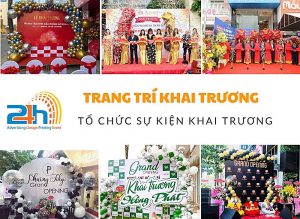 dịch vụ trang trí khai trương cửa hàng giá rẻ đẹp tại TPHCM số 2