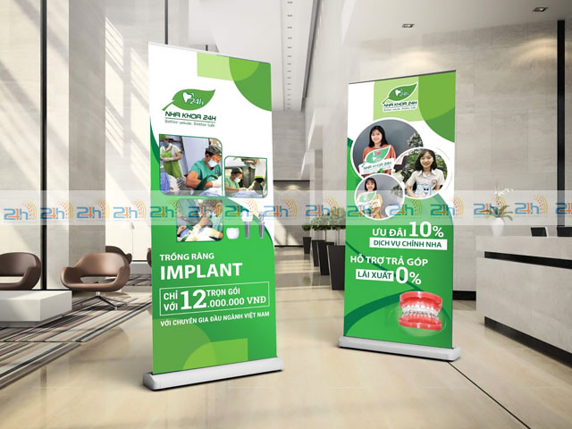 Hai Tư Giờ chuyên in standee tránh những sai lầm không đáng có