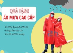 Áo mưa quà tặng