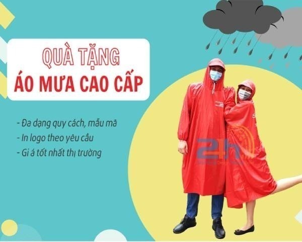 Áo mưa quà tặng