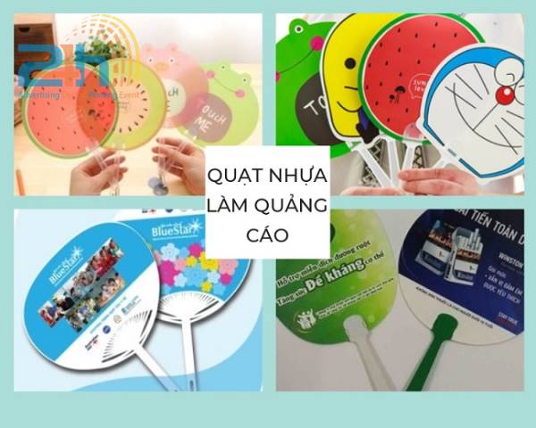 Quạt nhựa quảng cáo