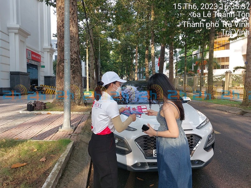 tờ rơi Hai Tư Giờ hoạt động ở nhiều tỉnh thành