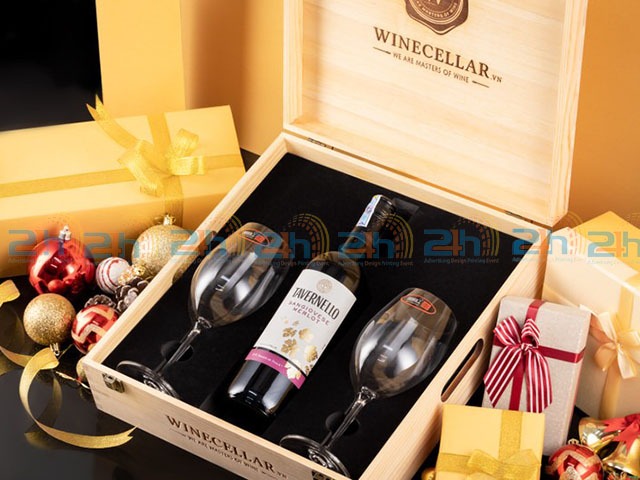quà tặng cao cấp rượu vang tặng đối tác