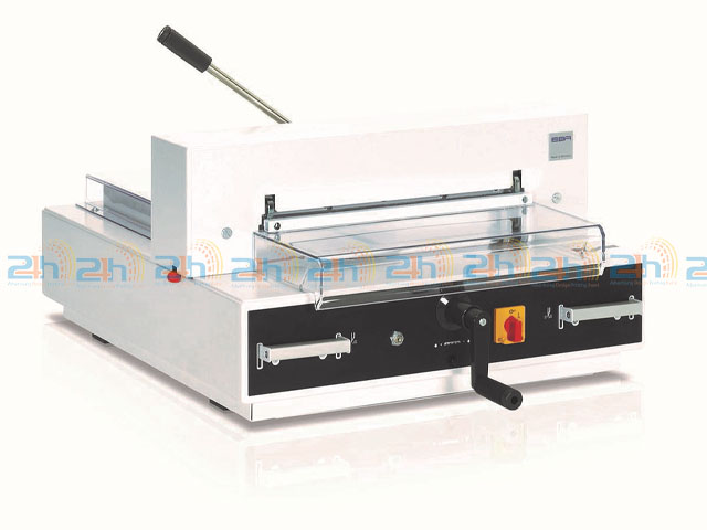 Máy cắt xén giấy chuyên nghiệp cho văn phòng với lưỡi dao điều khiển bằng điện-cơ