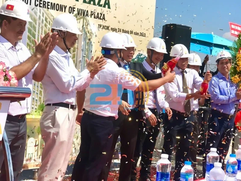 Cắt băng khánh thành là nghi thức không thể thiếu trong tổ chức lễ khánh thành