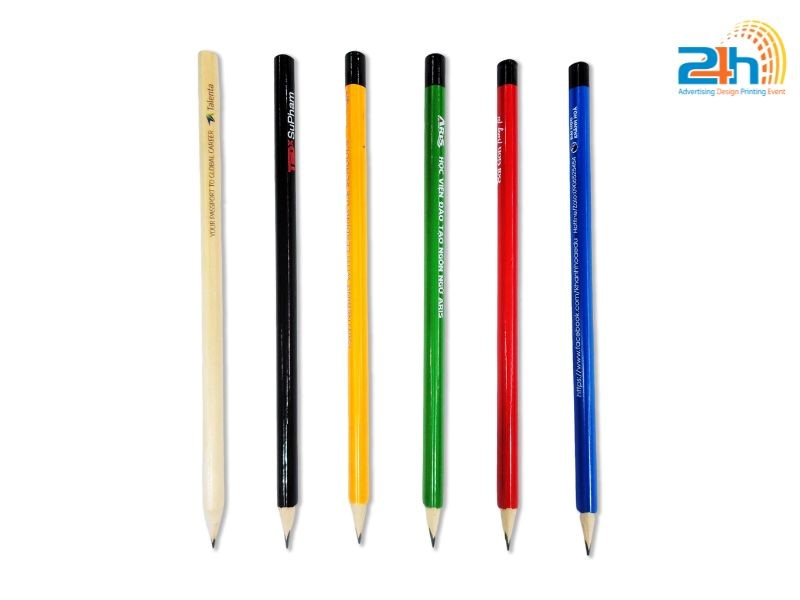Bút chì in logo làm quà tặng quảng cáo giá rẻ