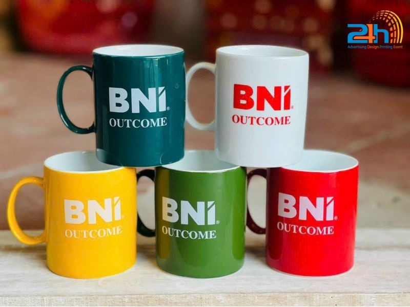 ly sứ in logo đa dạng màu sắc