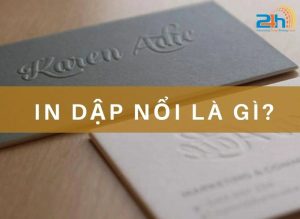 In dập nổi là gì