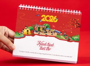 Lịch để bàn - Quà tặng ý nghĩa nhất 2026