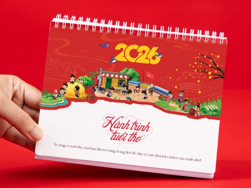 Lịch để bàn - Quà tặng ý nghĩa nhất 2026